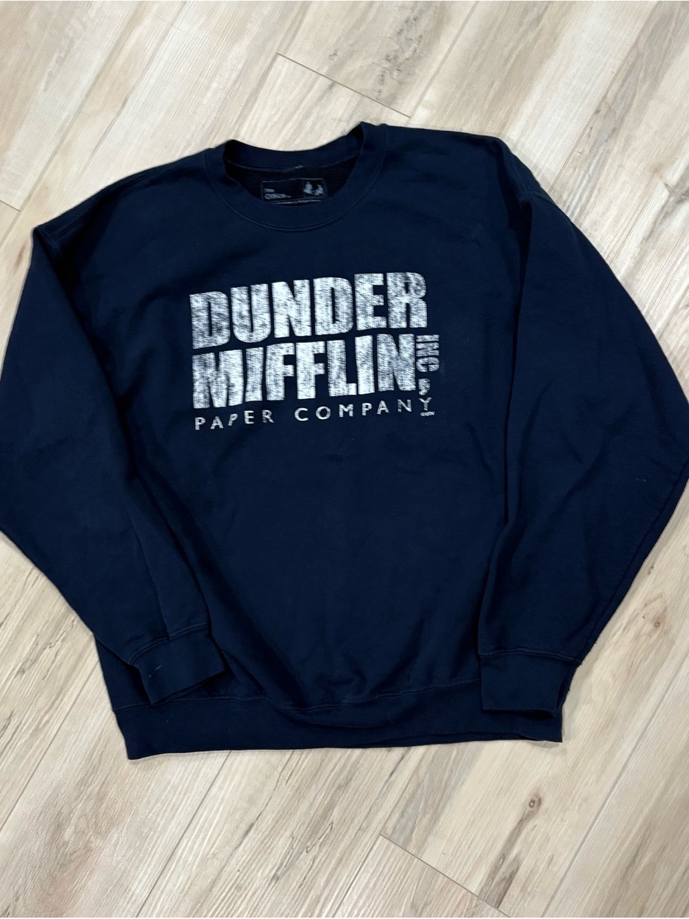 Dunder Mifflin Navy Crewneck Sweatshirt